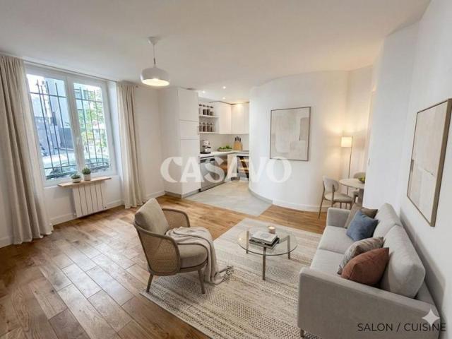 Vente Appartement 2 pièces de 40m² 75020 Paris
