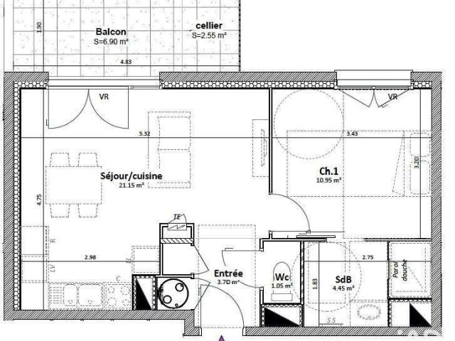 Vente appartement 2 pièces Goncelin 38
