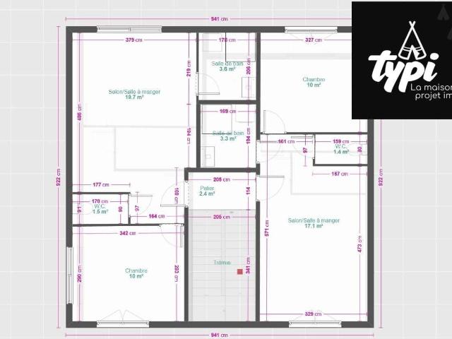 Vente appartement 2 pièces Hennebont 56