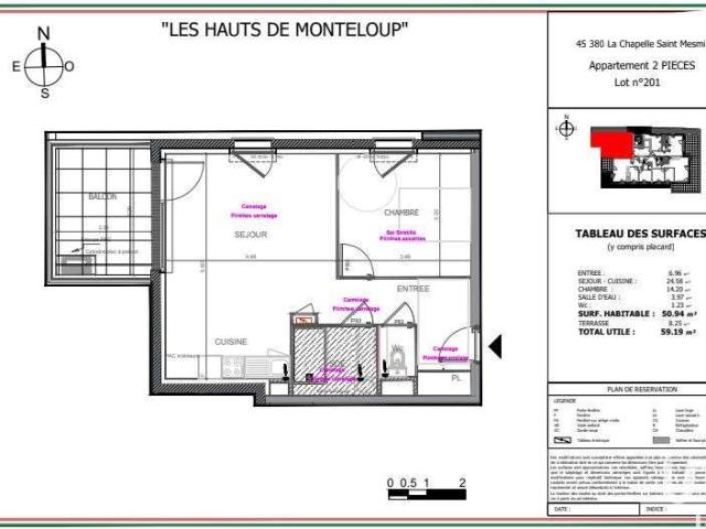 Vente appartement 2 pièces La Chapelle Saint Mesmin 45
