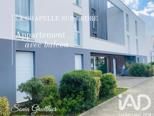 Vente appartement 2 pièces La Chapelle sur Erdre 44