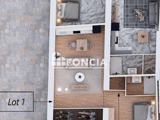 Vente appartement 2 pièces Laval 53