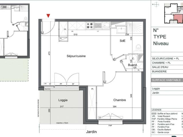 Vente appartement 2 pièces Mérignac 33