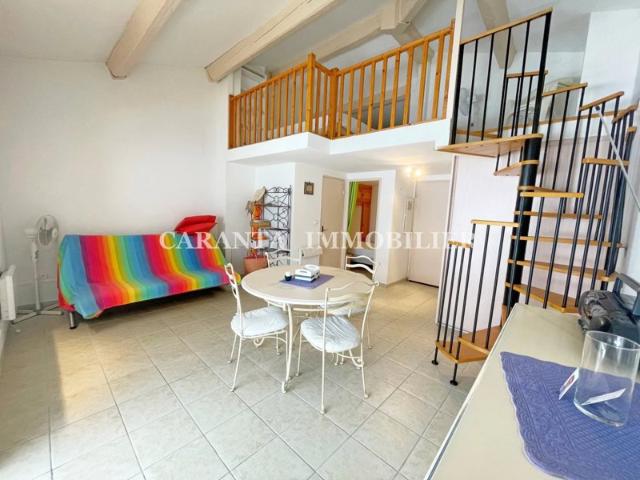 Vente appartement 2 pièces + Mezzanine Sainte Maxime centre