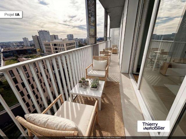 Vente appartement 2 pièces Nantes Gare Sud Malakoff 44