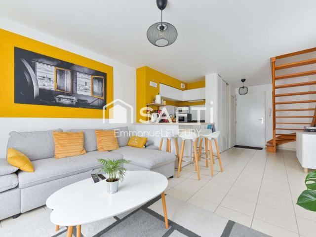 Vente appartement 2 pièces Nantes Géraudière Boissière 44