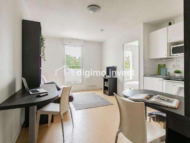 Vente appartement 2 pièces Nantes Géraudière Boissière 44