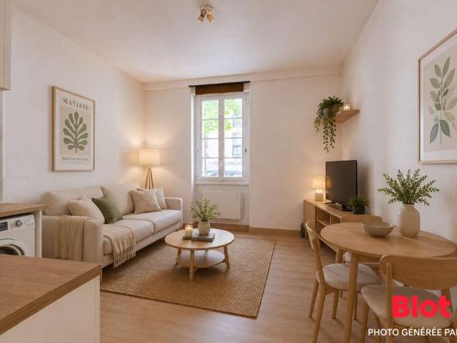 Vente appartement 2 pièces Nantes Saint Clément Jardin des plantes 44