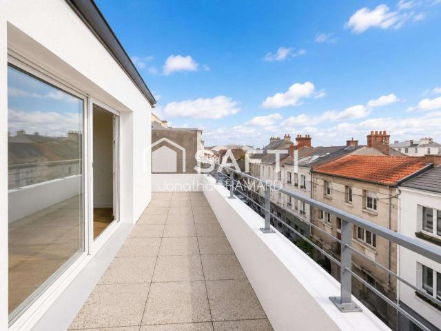 Vente appartement 2 pièces Nantes Saint Pasquier 44