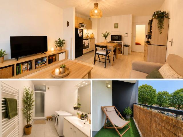 Vente appartement 2 pièces Nantes Rond Point de Paris Blanche de Castille 44