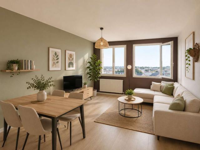 Vente appartement 2 pièces Nantes Zola 44