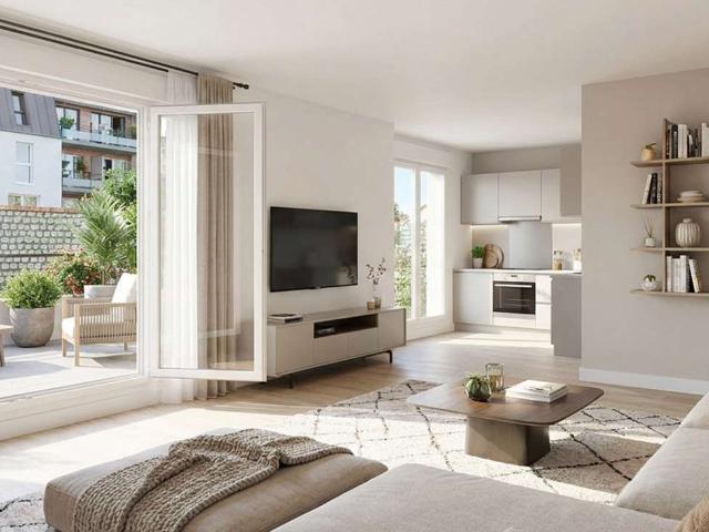 Vente appartement 2 pièces Petit Couronne 76