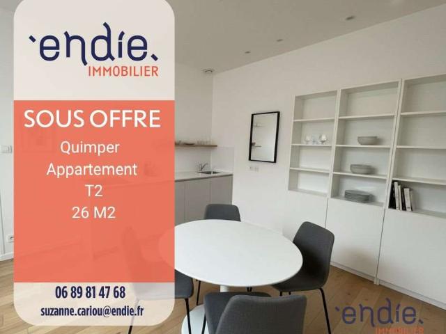 Vente appartement 2 pièces Quimper Braden Kergoat Kervir 29