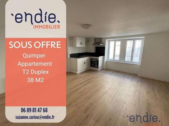 Vente appartement 2 pièces Quimper Braden Kergoat Kervir 29