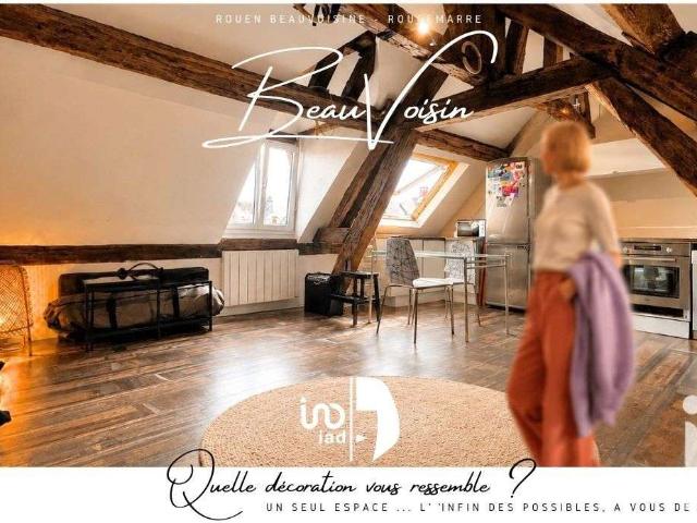 Vente appartement 2 pièces Rouen 76