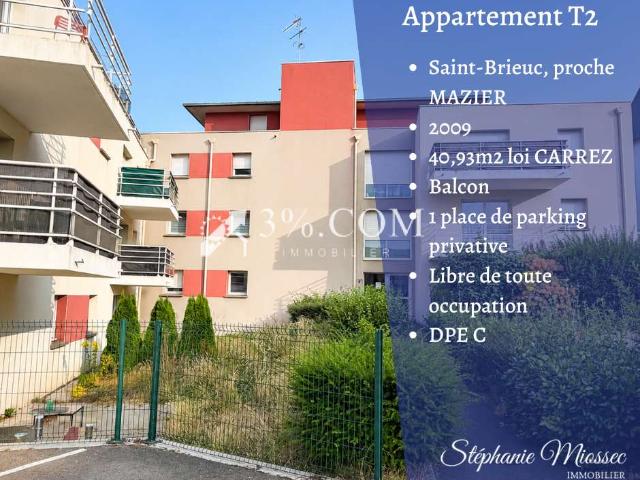 Vente appartement 2 pièces Saint Brieuc 22