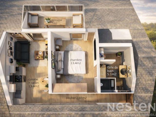 Vente appartement 2 pièces Saint Pierre Quiberon 56