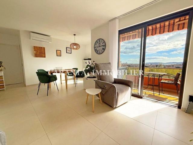 Vente appartement 2 pièces Sainte Maxime Vue Mer avec parkin