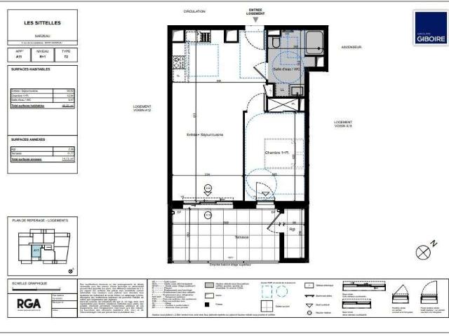 Vente appartement 2 pièces Sarzeau Golfe Nord 56