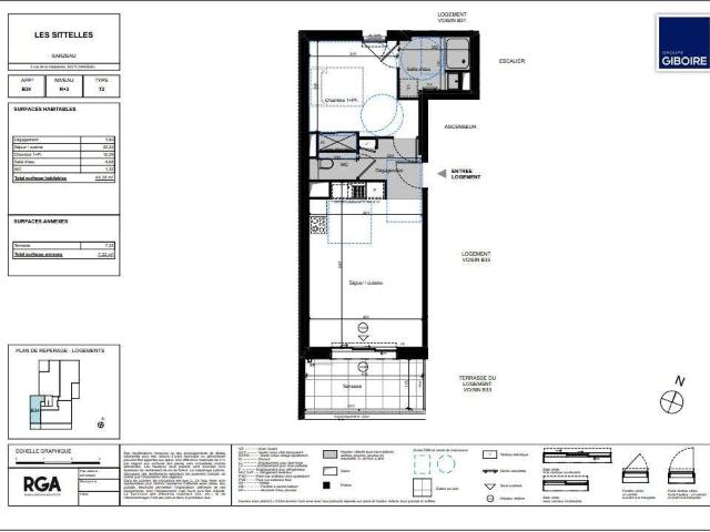 Vente appartement 2 pièces Sarzeau Golfe Nord 56