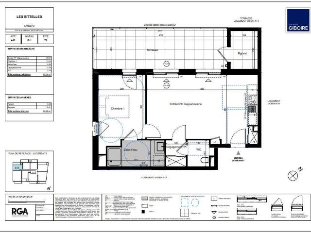 Vente appartement 2 pièces Sarzeau Golfe Nord 56