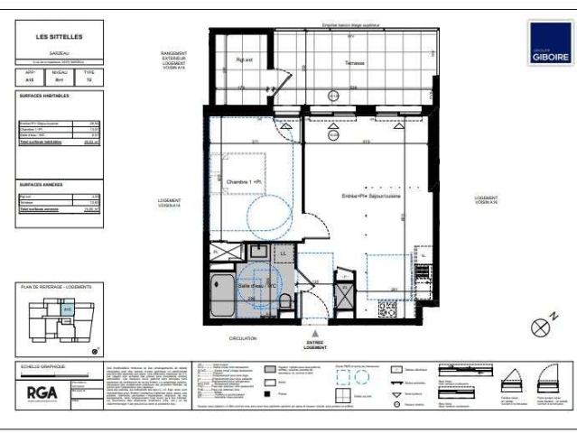 Vente appartement 2 pièces Sarzeau Golfe Nord 56