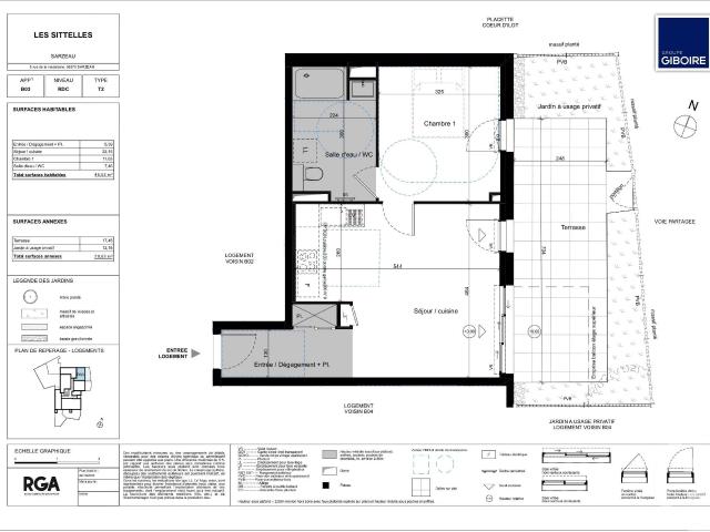 Vente appartement 2 pièces Sarzeau 56