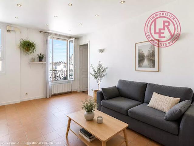 Vente Appartement 3 pièces 43.51 m2 Paris 19ème