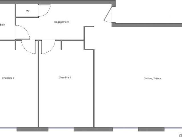 Vente Appartement 3 pièces
