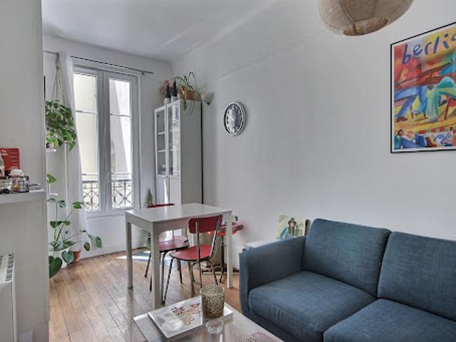 Vente Appartement 3 pièces 44.5 m2 Paris 17ème