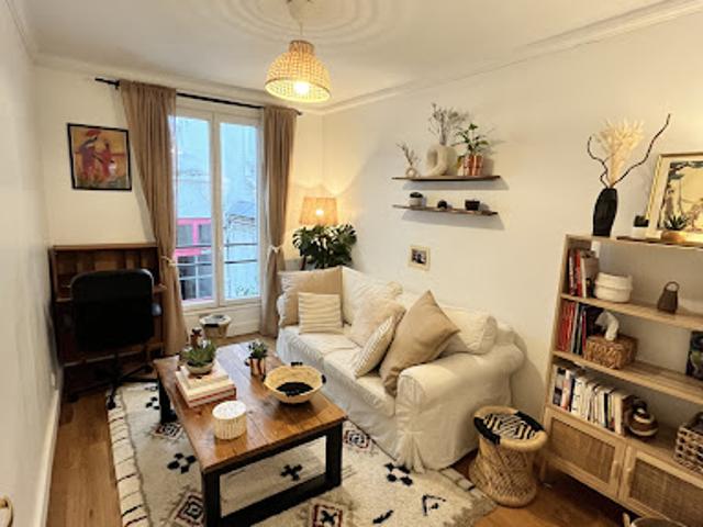 Vente Appartement 3 pièces 44.3 m2 Paris 17ème