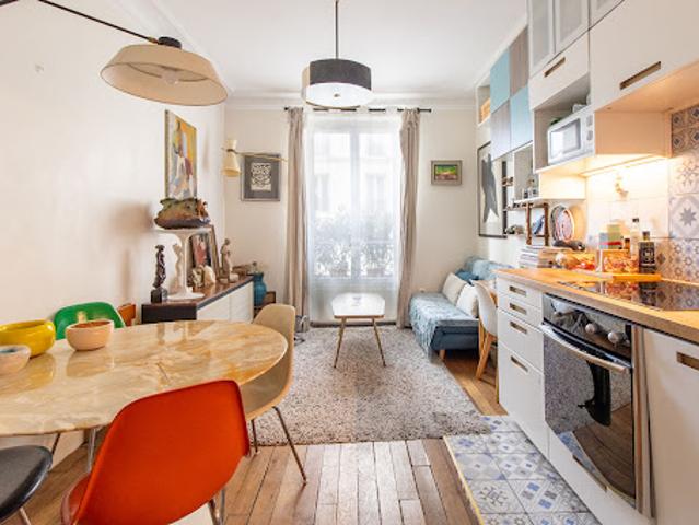 Vente Appartement 3 pièces 44 m2 Paris 18ème