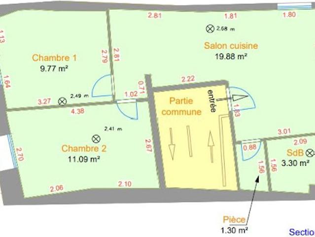 Vente Appartement 3 pièces 45.34 m2 La Valette du Var