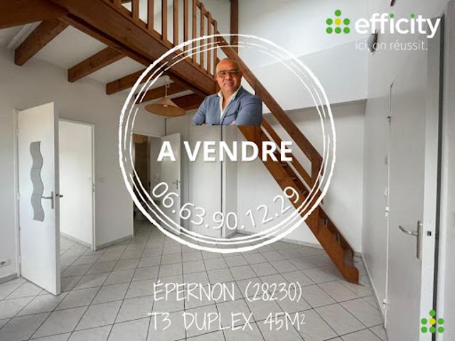 Vente Appartement 3 pièces 45 m2 Epernon