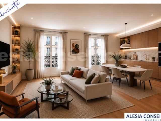 Vente Appartement 3 pièces 46 m2 Paris 14ème