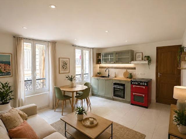 Vente Appartement 3 pièces 48.81 m2 Marseille 1er