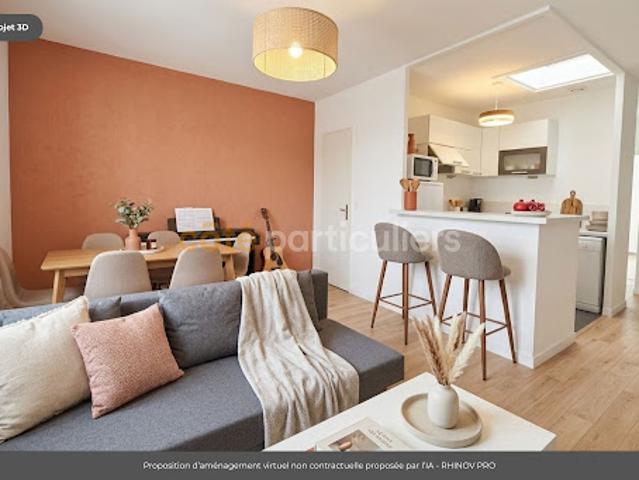Vente Appartement 3 pièces 48 m2 Bordeaux