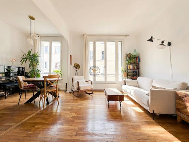 Vente Appartement 3 pièces 53 m2 Paris 18ème