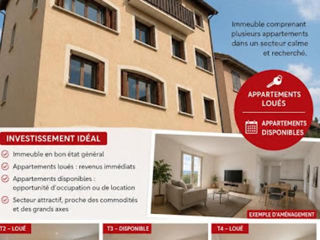 Vente Appartement 3 pièces 50.88 m2 La Saulce