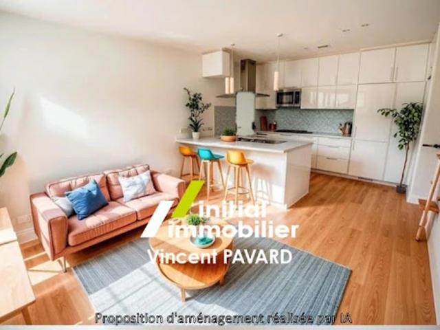Vente Appartement 3 pièces 51.72 m2 Tours
