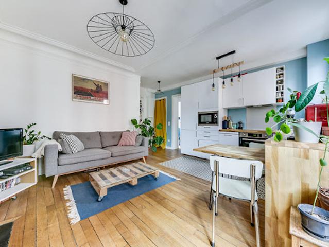 Vente Appartement 3 pièces 51 m2 Paris 20ème