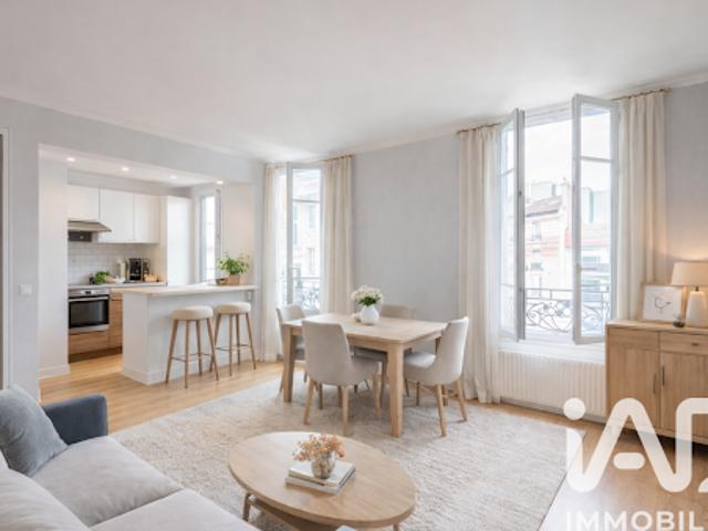 Vente Appartement 3 pièces 52 m2 Boulogne Billancourt