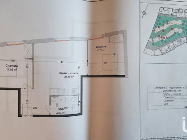 Vente Appartement 3 pièces 52 m2 Etampes