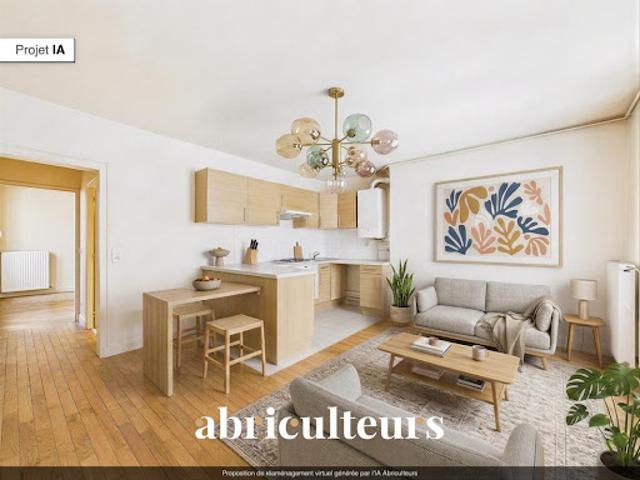 Vente Appartement 3 pièces 57.54 m2 Paris 6ème
