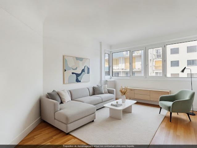 Vente Appartement 3 pièces 57.26 m2 Paris 20ème