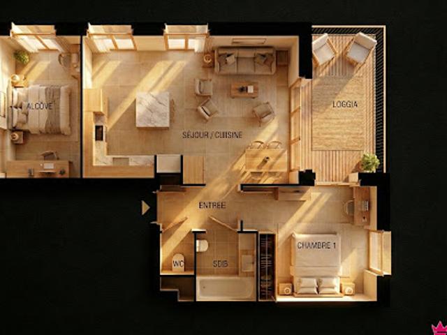 Vente Appartement 3 pièces 57 m2 Villeurbanne