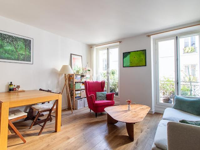 Vente Appartement 3 pièces 57 m2 Paris 18ème