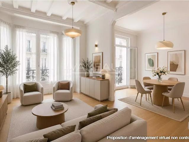 Vente Appartement 3 pièces 54.26 m2 Paris 15ème
