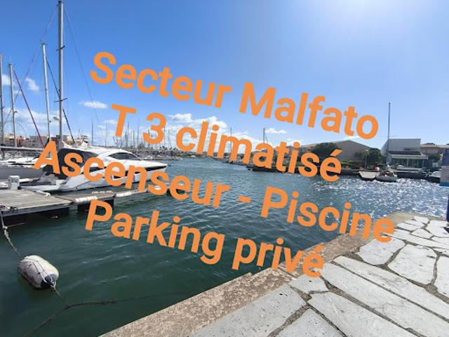 Vente Appartement 3 pièces 54 m2 Le cap d'agde