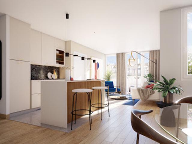 Vente Appartement 3 pièces 54 m2 Lyon 3ème